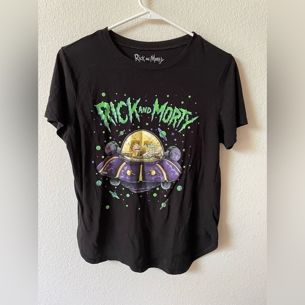 Rick and Morty black women’s T-shirt